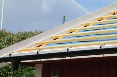 Detaljer, takpannor och portar i Björklidens monteringsguide