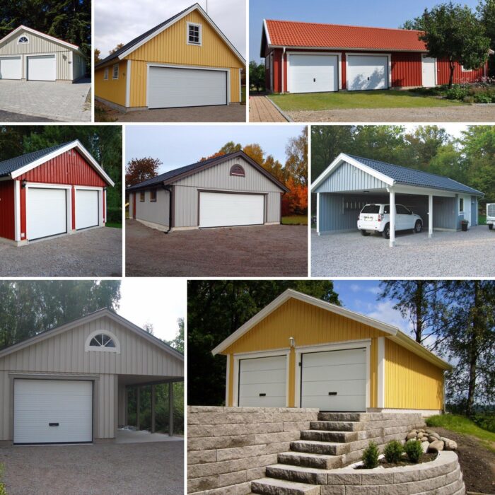 Bygga garage från Björklidens